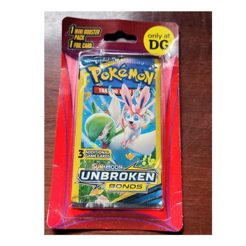 Pokémon SM Unbroken Bonds Dollar General Blister Sylveon New Sealed